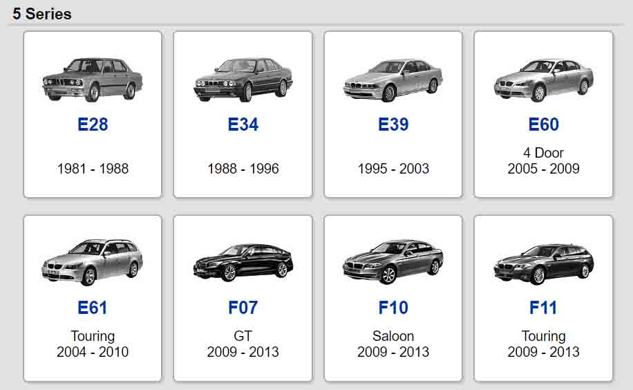 5 Series Cars