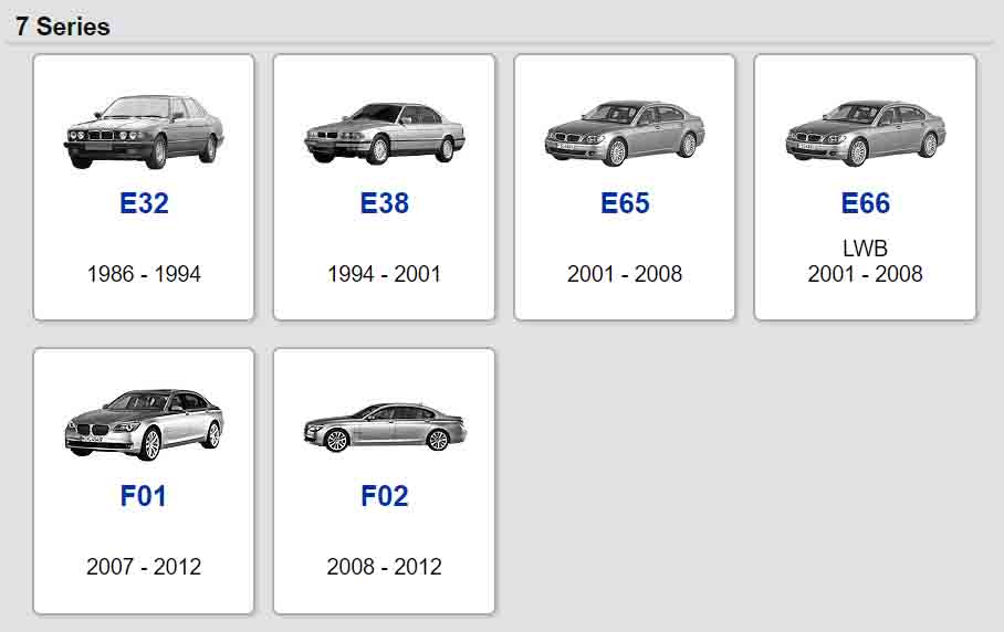 7 Series Cars